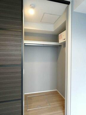 クローゼットは収納力◎