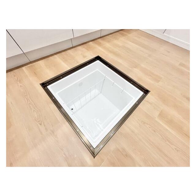 「キッチン」床下収納完備。