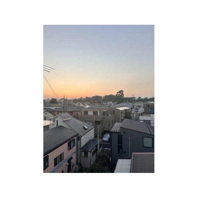4Fから見える夕日はちょっぴり特別な時間を過ごさせてくれます。