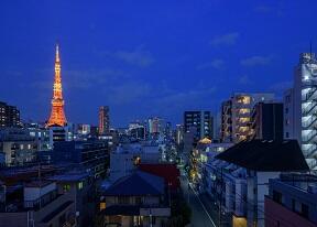 東京タワーが望めます