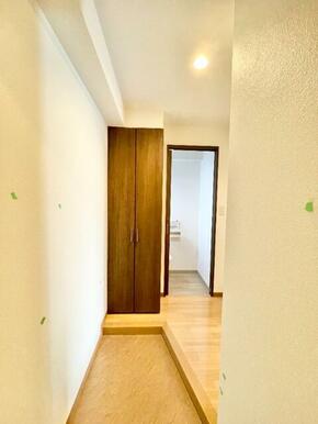 玄関から見たお部屋♪