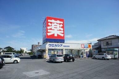 ■周辺施設■　ドラッグストアのウエルシア宇都宮花房店まで９分（６５０ｍ）