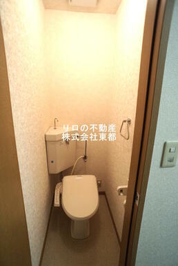 洗浄便座付です！