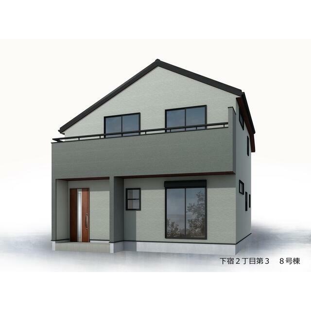 完成予想図（外観）