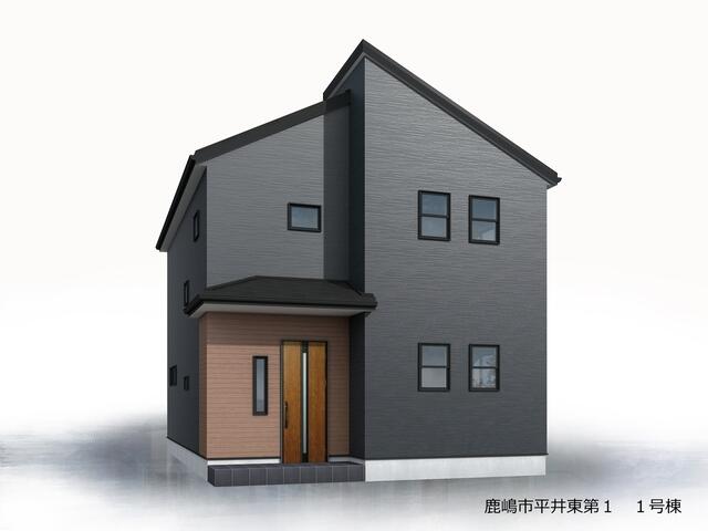 鹿嶋市 平井東３丁目 2階建 4LDKの画像