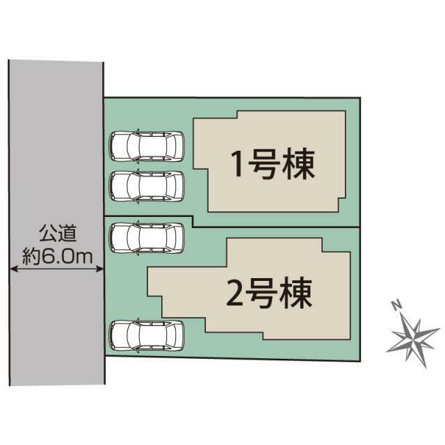 瀬戸市八幡台5丁目4期2棟 区画図