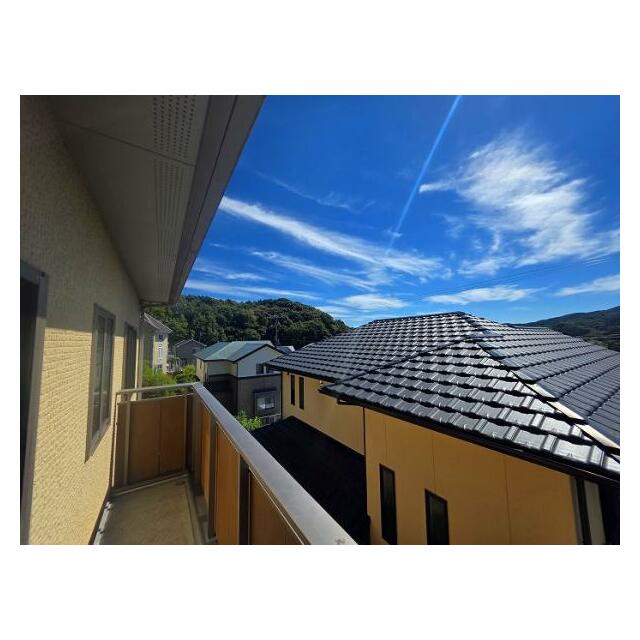 バルコニーからの南東側の眺望