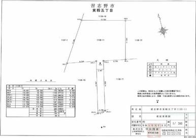 現況測量図