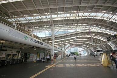 【ＪＲさいたま新都心駅】　ＪＲ大宮駅へ１駅３分　京浜東北線、高崎線、宇都宮線利用で都内へのアクセス…