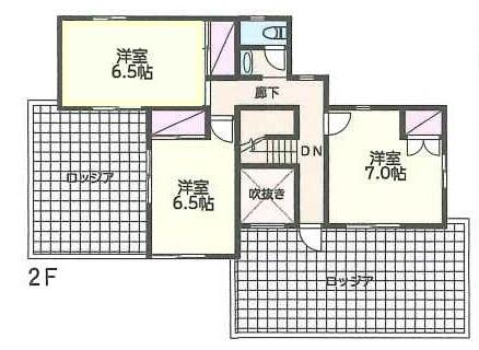 物件画像 北九州市八幡西区 本城１丁目 (本城駅) 2階建 5SLDK