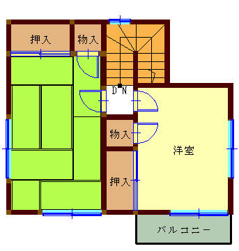 ２階間取