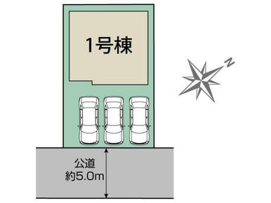 うるま市高江洲1棟 区画図