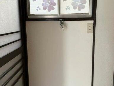 室内洗濯機置き場