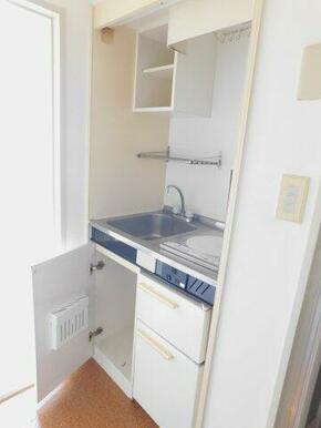 うれしい独立キッチンです