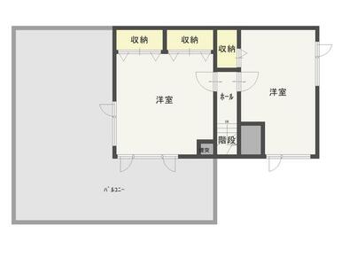 ２階間取り図