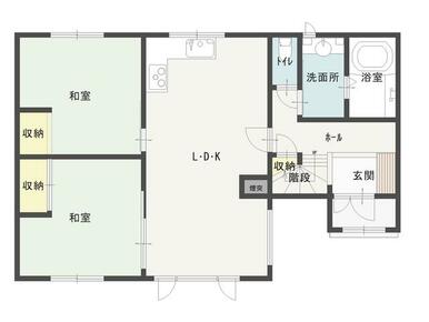 １階間取り図