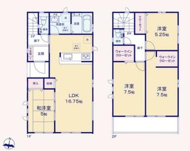 間取り図です。