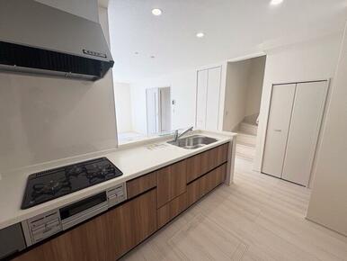 夕食を作りながら翌朝のお弁当の下ごしらえも楽勝（1号棟）