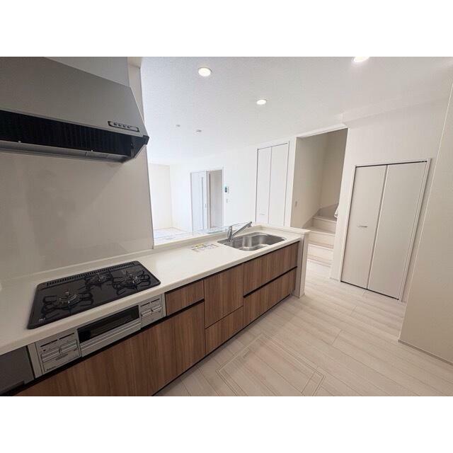 夕食を作りながら翌朝のお弁当の下ごしらえも楽勝（1号棟）