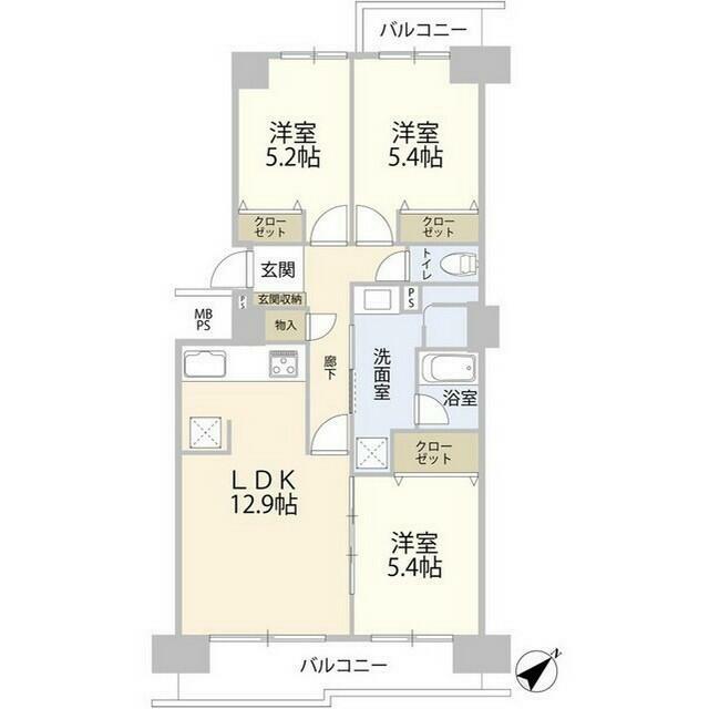 シティコープ清新１５号棟