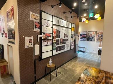 店舗：店内館銘板