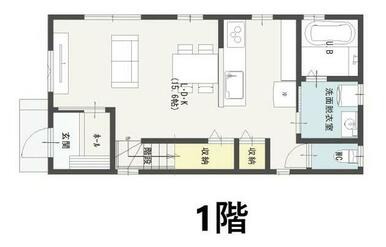 参考間取り図１Ｆ