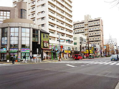 青梅街道　東高円寺交差点