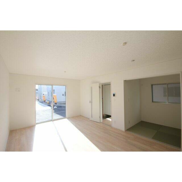 17帖のリビング