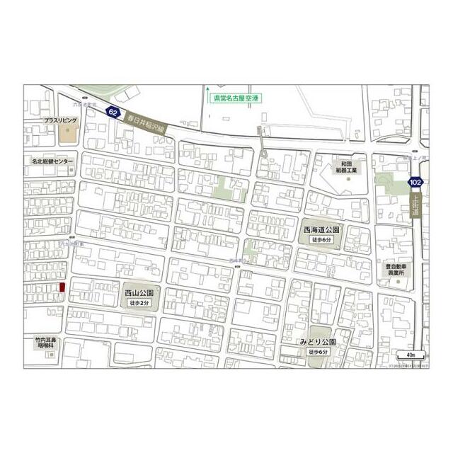 現地周辺案内図