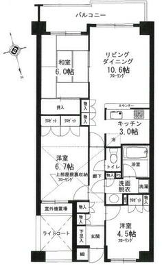 間取り図になります！