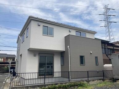 2号棟　完成写真 外観から感じとる、住まいと新生活のフィット感