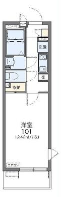 代表的な間取のため実際の間取とは異なる場合があります
