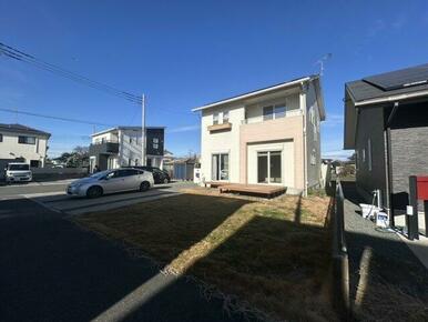 お庭が付いています