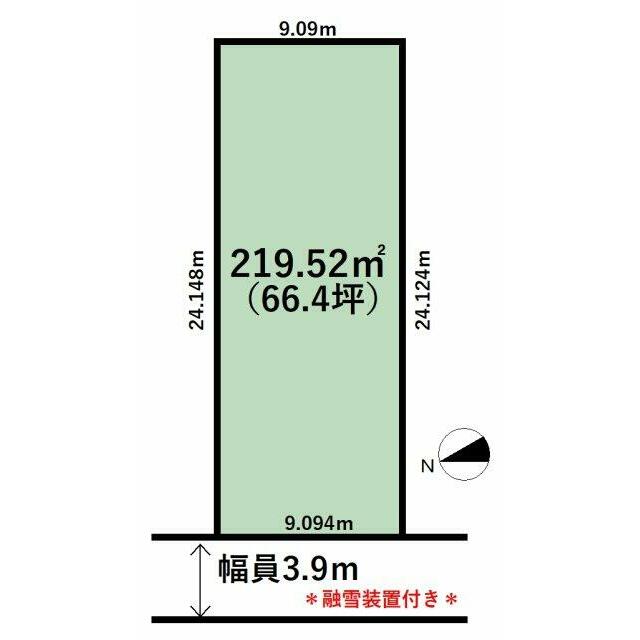 ライトレール『粟島駅』徒歩5分！奥田北小学校まで約750ｍの好立地！