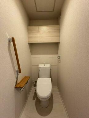 トイレは温水洗浄便座でございます