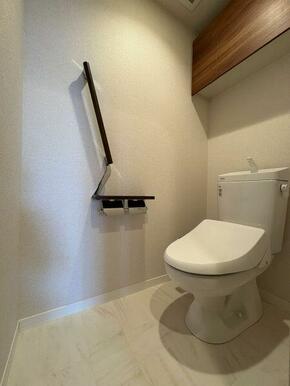 トイレは温水洗浄便座でございます