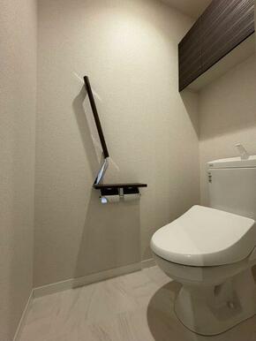 トイレは温水洗浄便座でございます