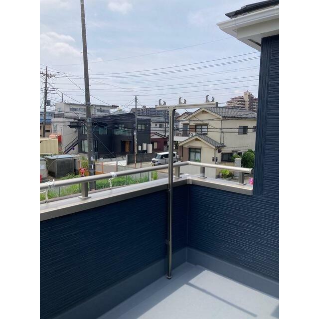 部屋の外と中をつなぐバルコニー、使い方自在！（3号棟）