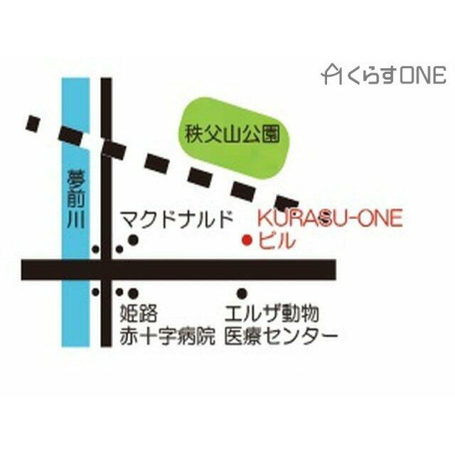 【店舗地図】国道2号線沿いにございます！お気軽にお越しください！