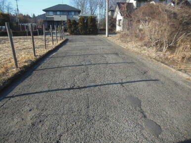 前面道路