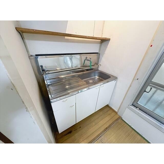 ガス台を設置できます