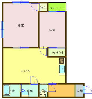 リビング起点で各部屋とつながる間取り