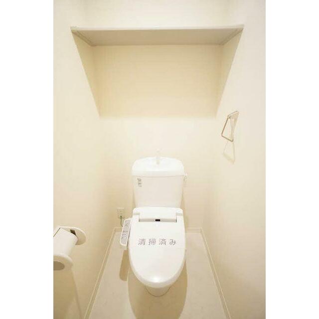 トイレは多機能付便座が入れてあります