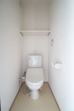 （イメージ）温水洗浄便座付きのトイレです。