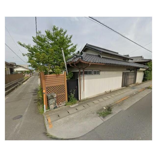 道路向かい側　平屋建の外観