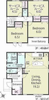 2号棟　間取り図