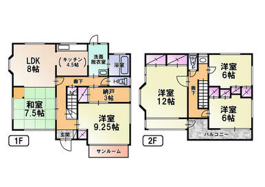 建物間取り図