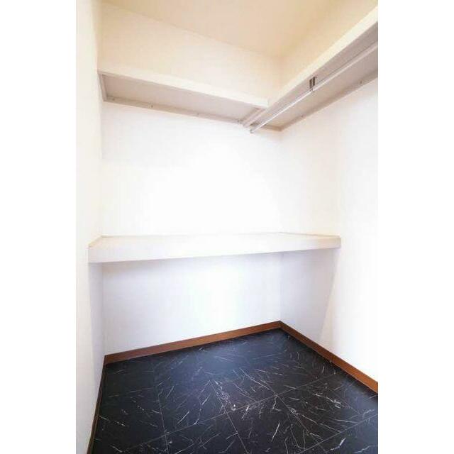 洋室収納。人気のウォークインクローゼットタイプでたっぷり収納出来ちゃいます♪