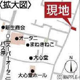 現地案内図・拡大