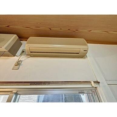 エアコン付きでいつでも快適に